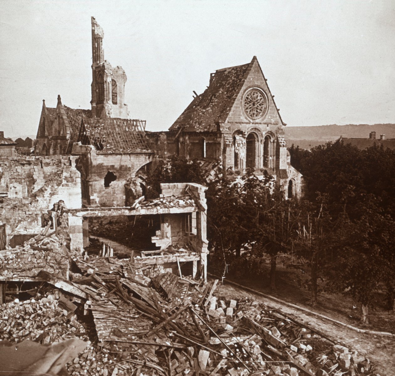 Harap kilise, Vauxaillon, kuzey Fransa, c1914-c1918 by Unbekannt