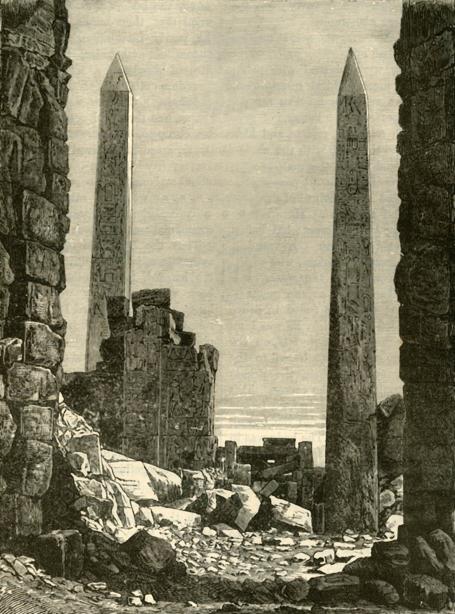 Karnak Harabeleri, 1890. by Unbekannt