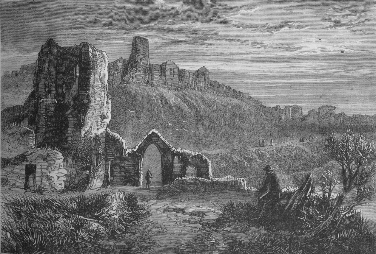 Hastings Kalesi Harabeleri, c1880 by Unbekannt