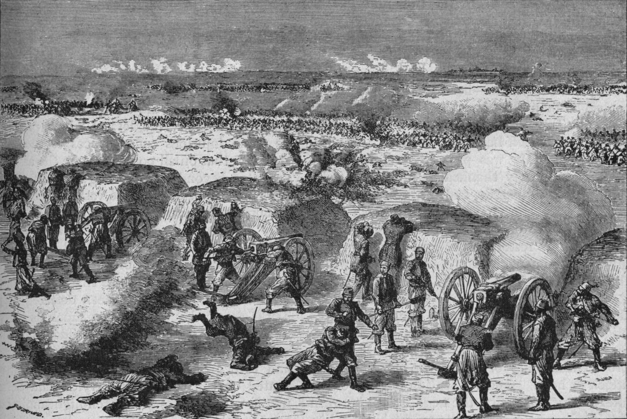 Bir Türk Tabyasına Rus Saldırısı, 1902 by Unbekannt