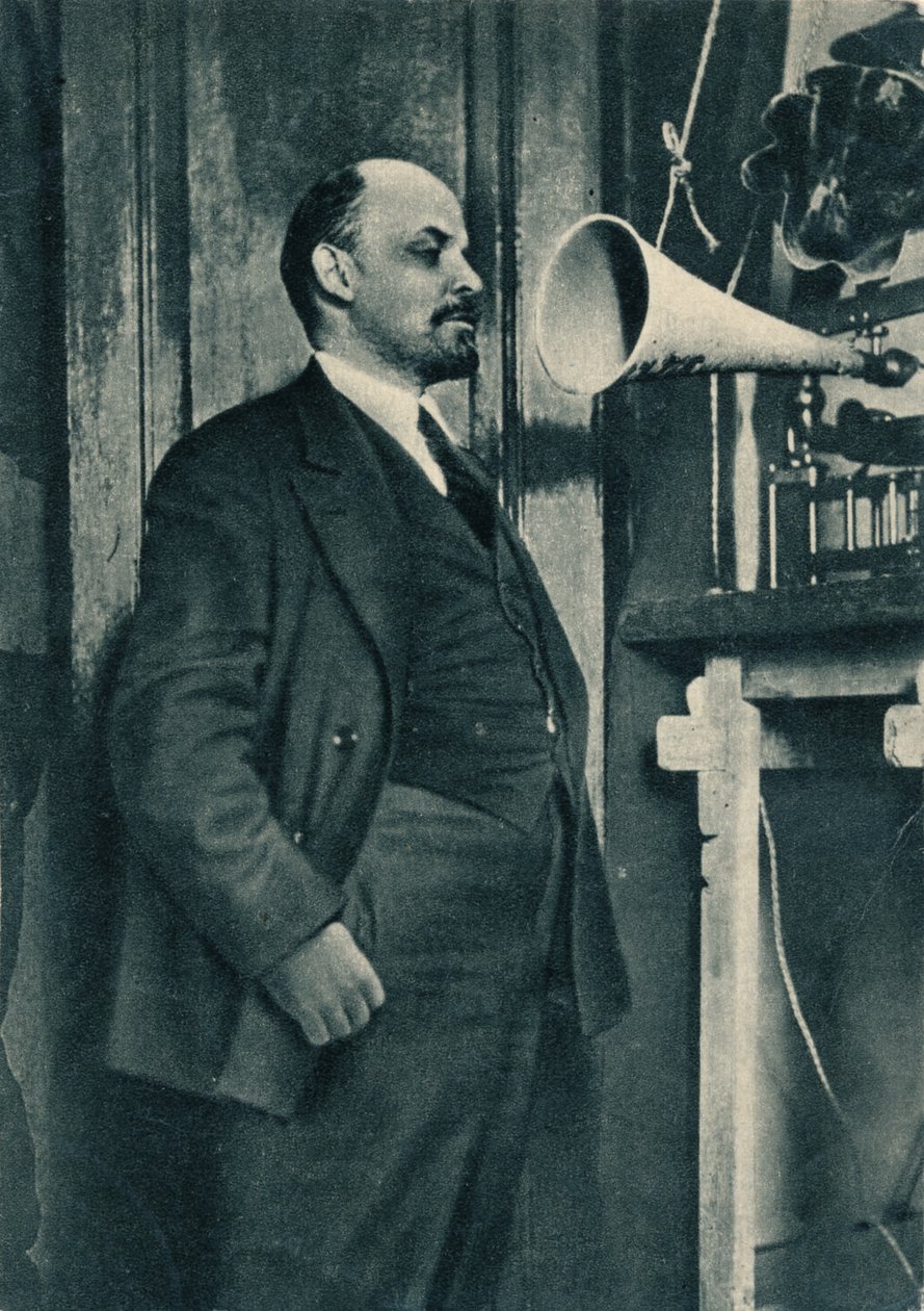 Rus Bolşevik lideri Vladimir Lenin Kremlin