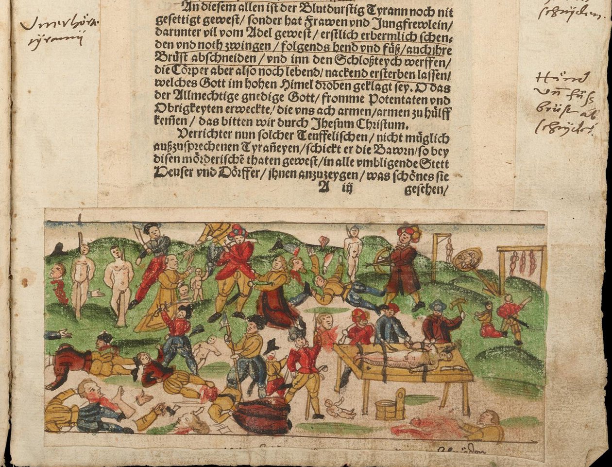 1578'de Livonia'da Rus vahşeti. Johann Jakob Wick'in mesaj koleksiyonundan... by Unbekannt