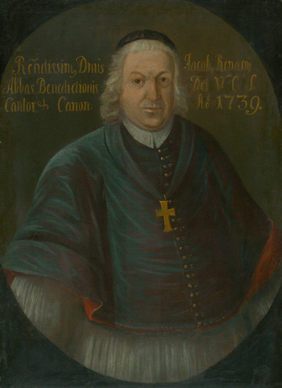 SPIŠ CANON VE TITULAR ABBOT JAKUB JOZEF REPASSY by Unbekannt