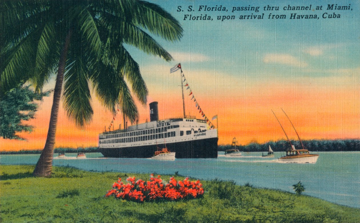 SS Florida, Miami, Florida, Havana, Küba