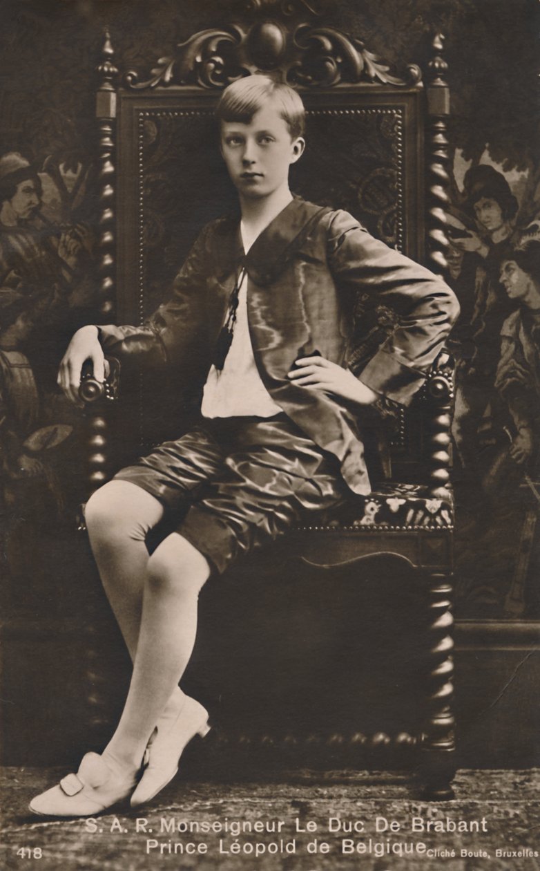 H.R.H. Monsenyör Le Duc De Brabant Belçika Prensi Leopold, c1910. by Unbekannt