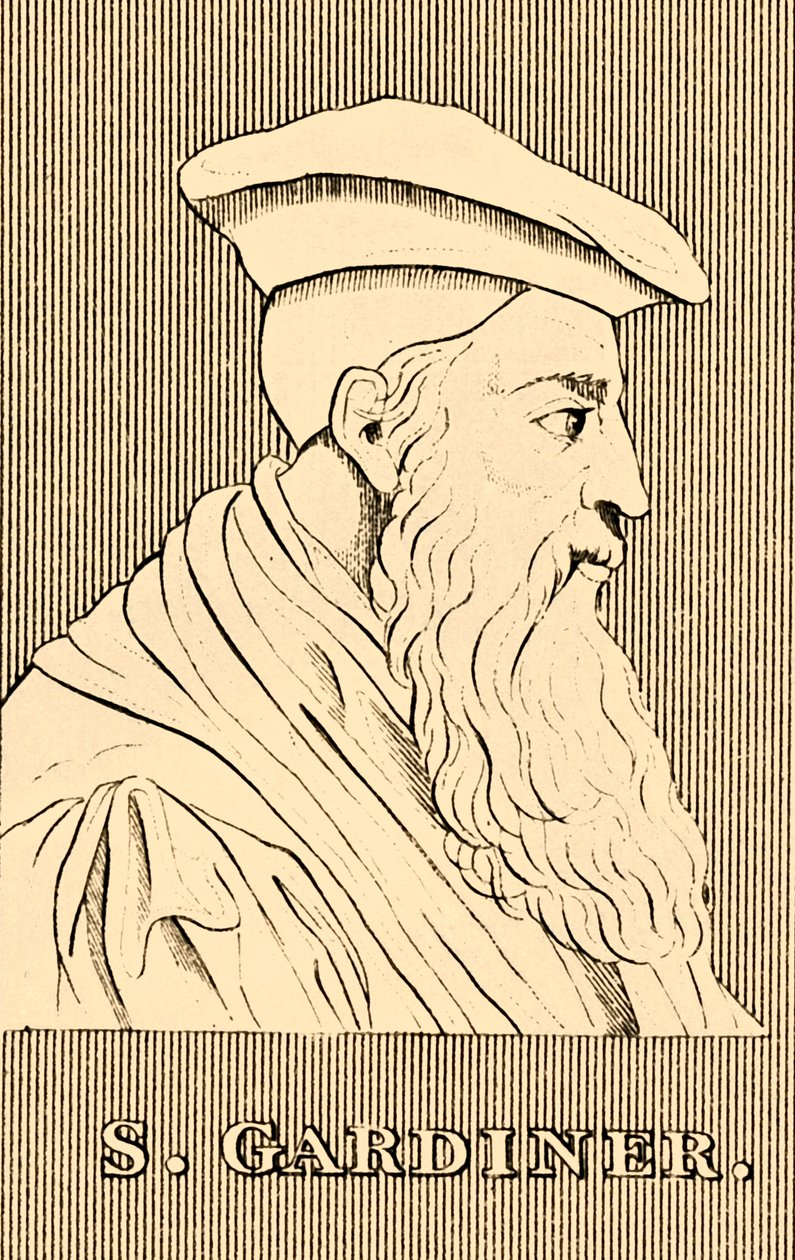 S. Gardiner, 1483-1555, 1830. by Unbekannt