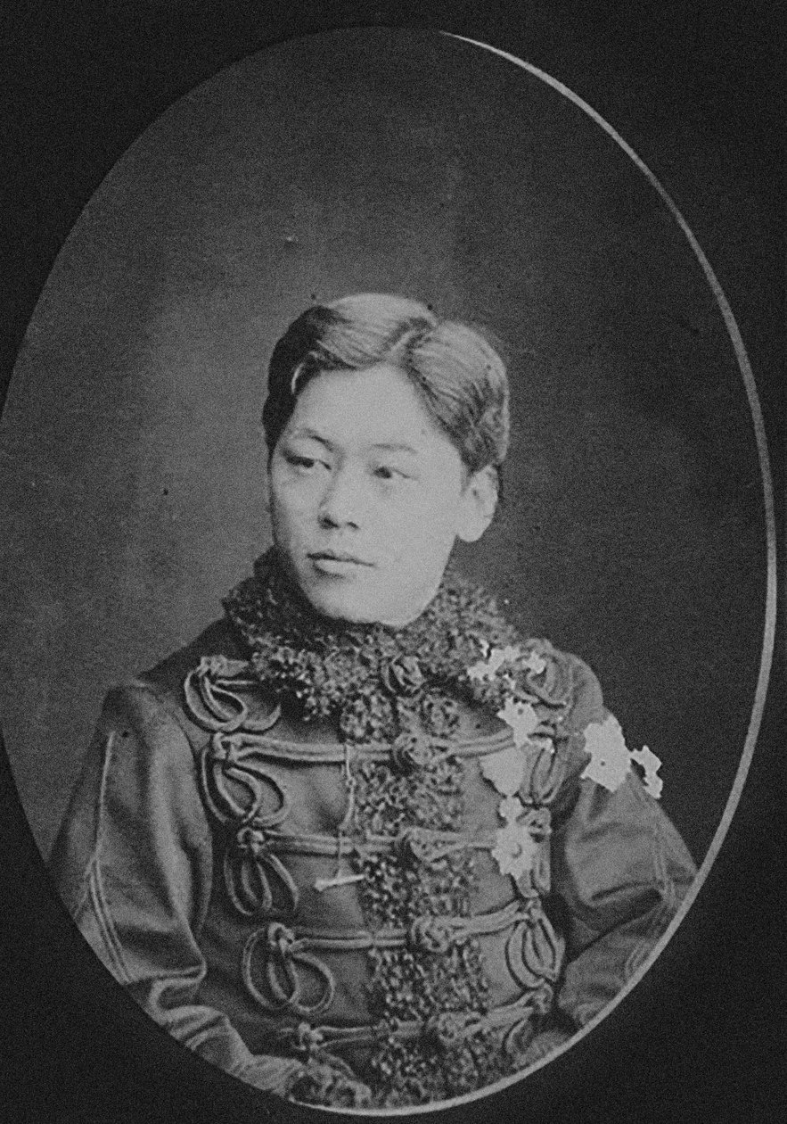Sagen Ishizuka 1850-1909, 26 yaşında, 1876. by Unbekannt