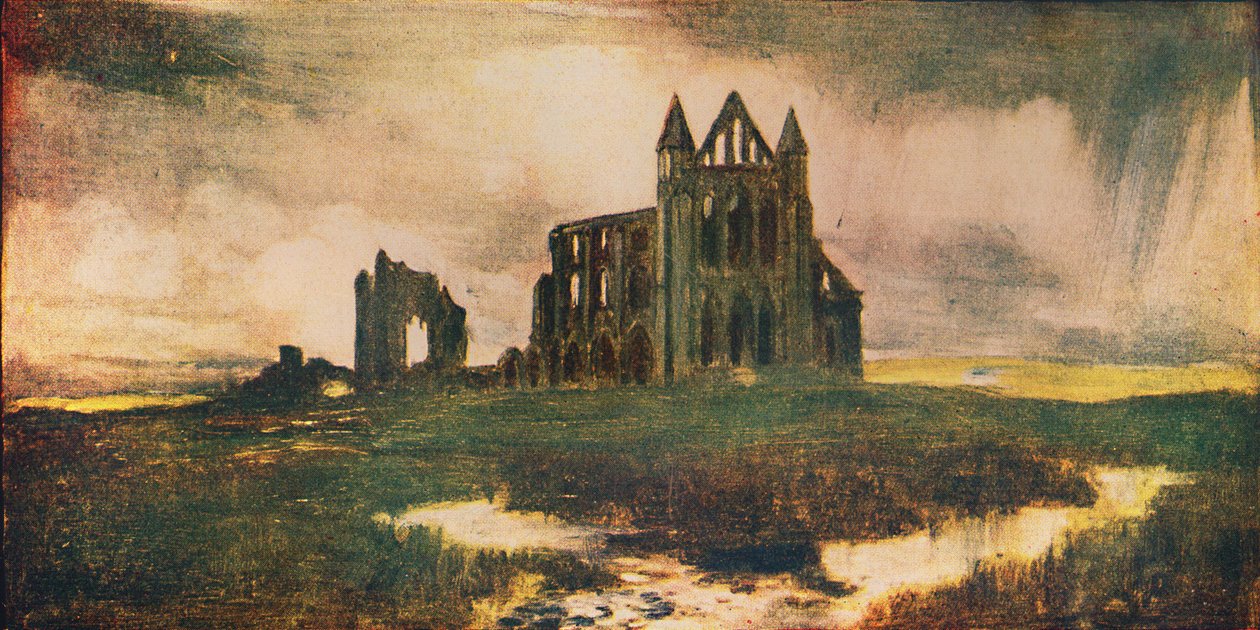 Aziz Hildas Manastırı, Whitby, 1912 by Unbekannt
