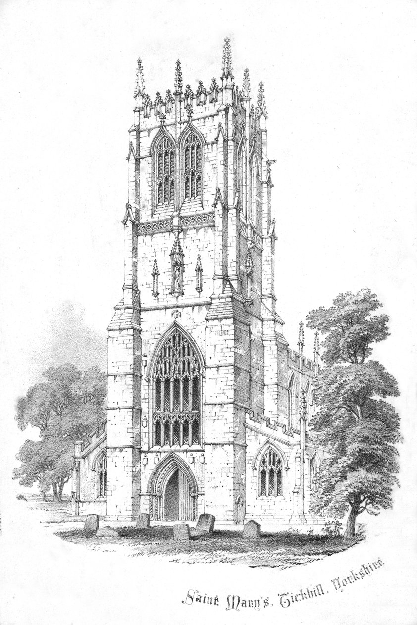 Aziz Marys, Tickhill. Yorkshire, c1850