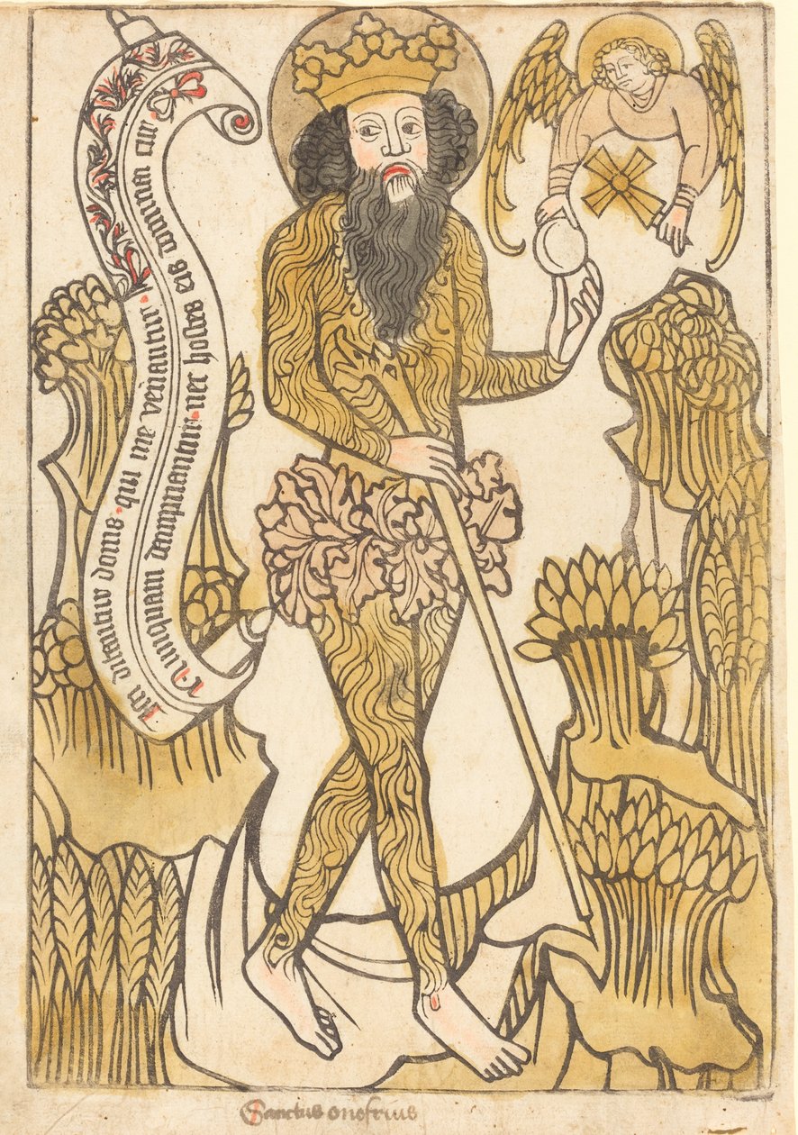 Aziz Onuphrius, c. 1450. by Unbekannt
