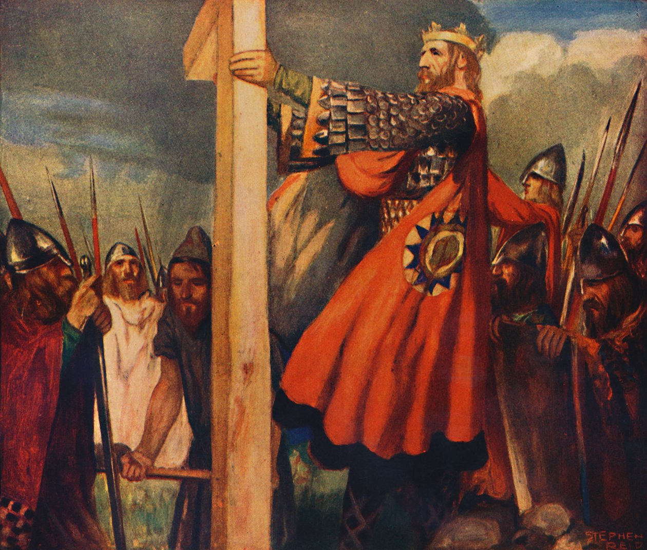 Aziz Oswald, Hevenfelth