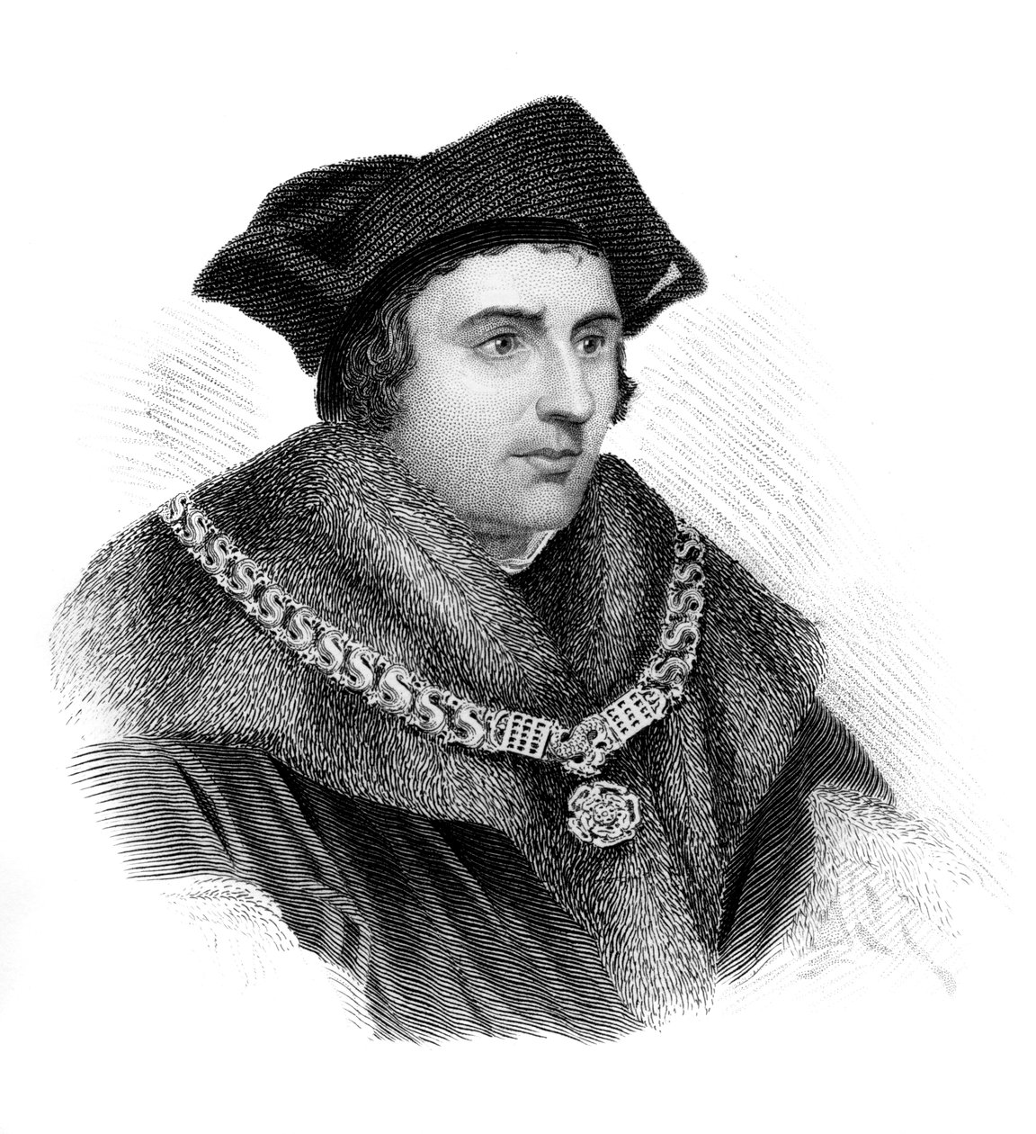 Aziz Sir Thomas More, İngiliz politikacı, bilgin ve şehit, c1850 by Unbekannt