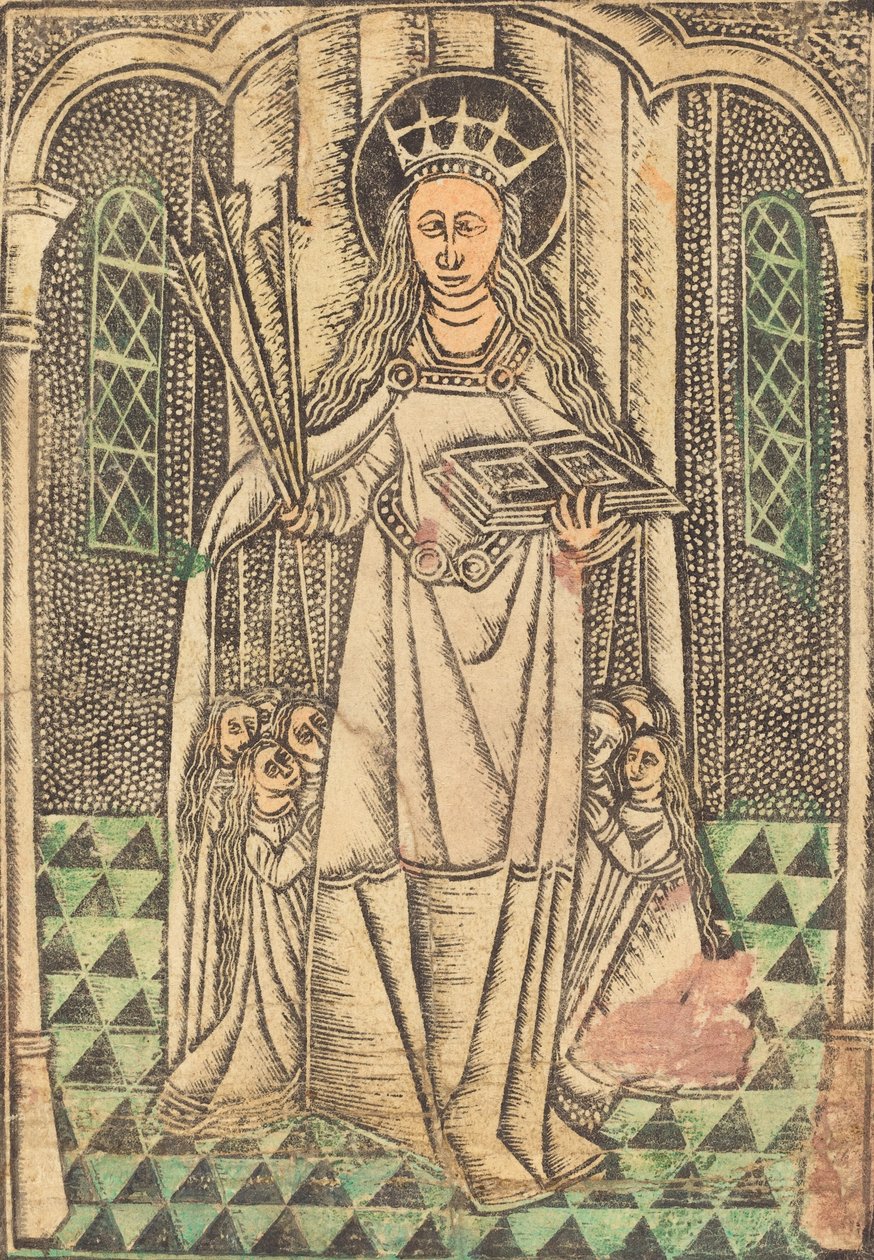 Koruyucu olarak Aziz Ursula, 1480