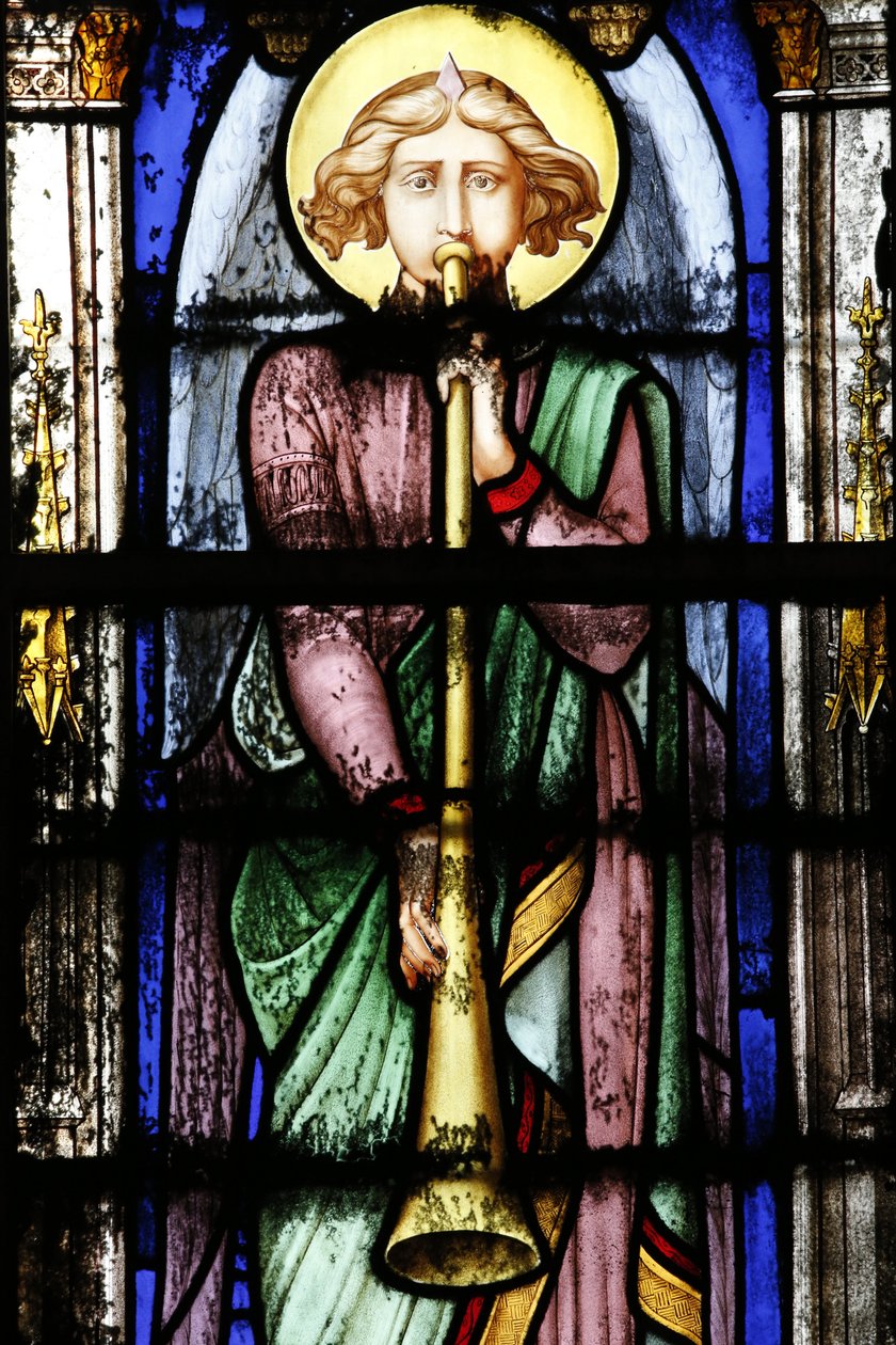 Sainte Clotilde kilisesi. Melek. by Unbekannt