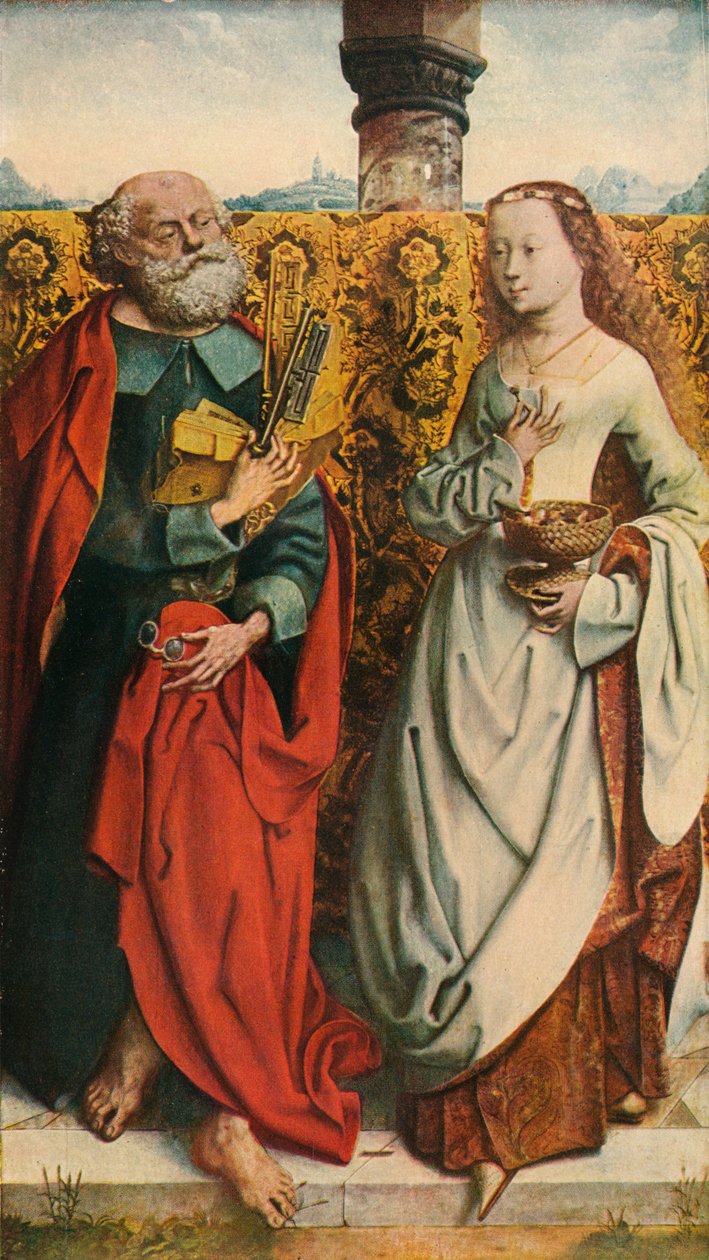 Aziz Peter ve Dorothy, c1505, 1909 by Unbekannt