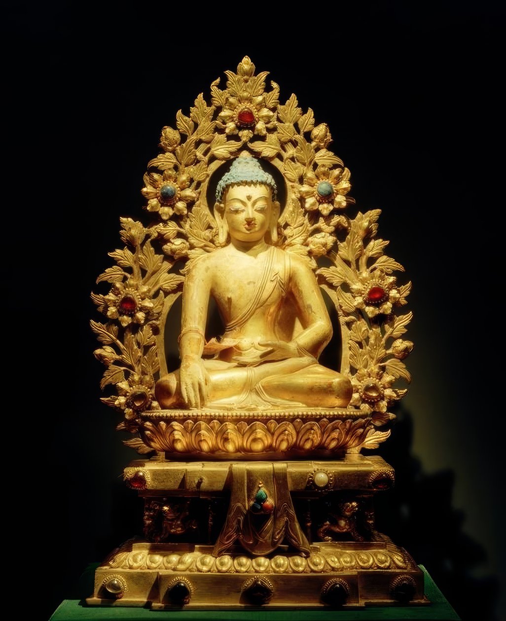 Sakyamuni heykeli, 18. yüzyıl by Unbekannt