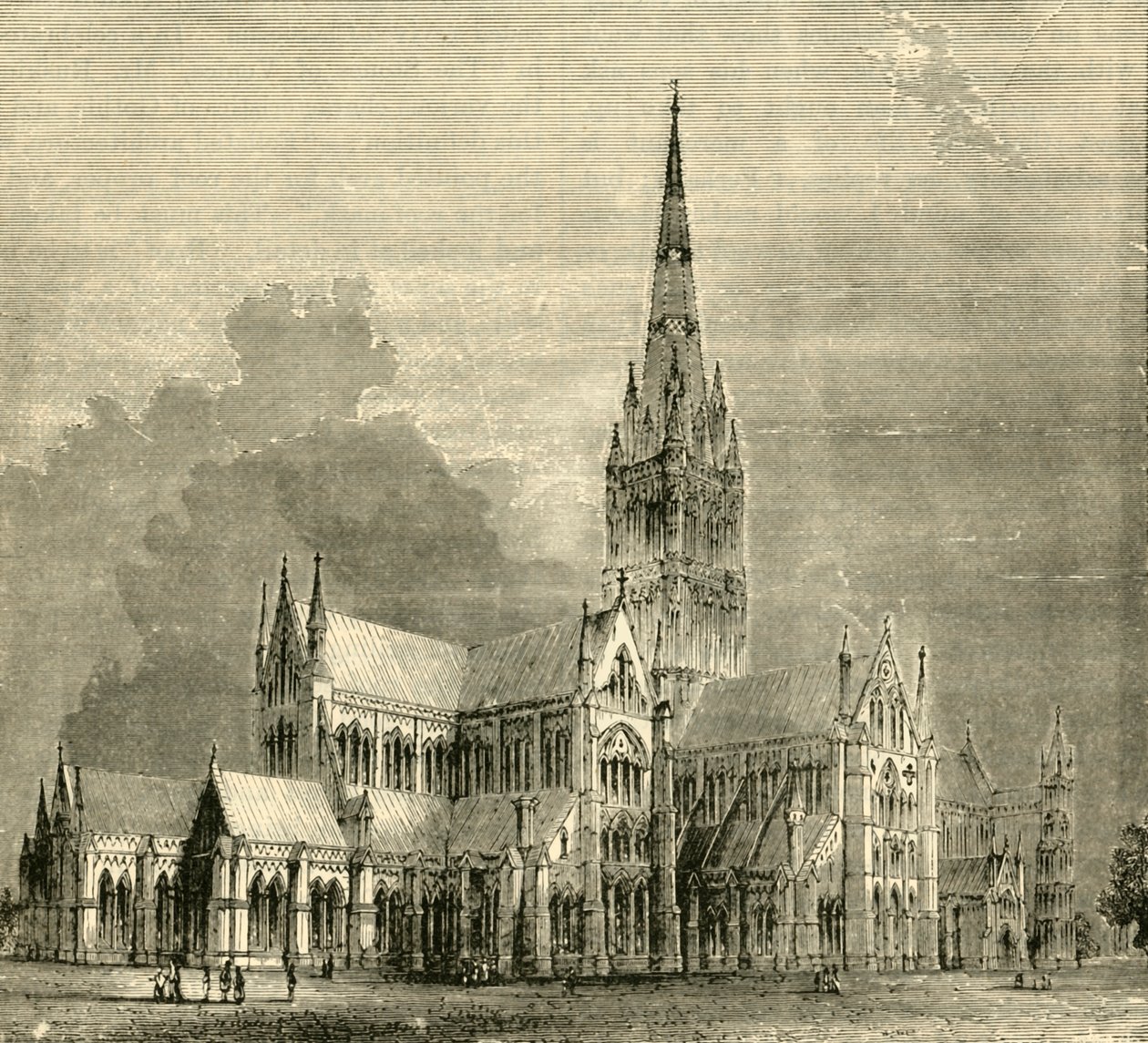 Salisbury Katedrali, 1890. by Unbekannt