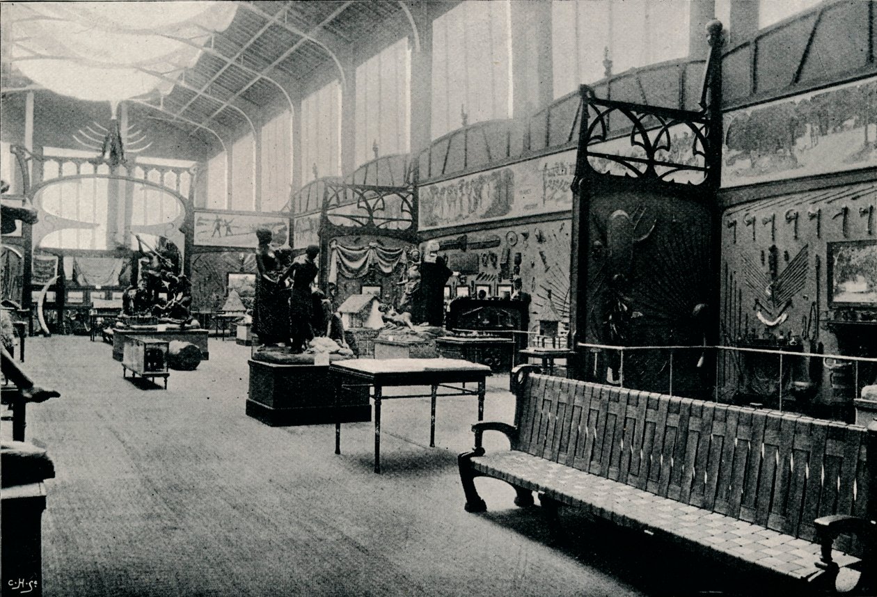 Brüksel Sergisinde Salle DEthnographie, 1897 by Unbekannt