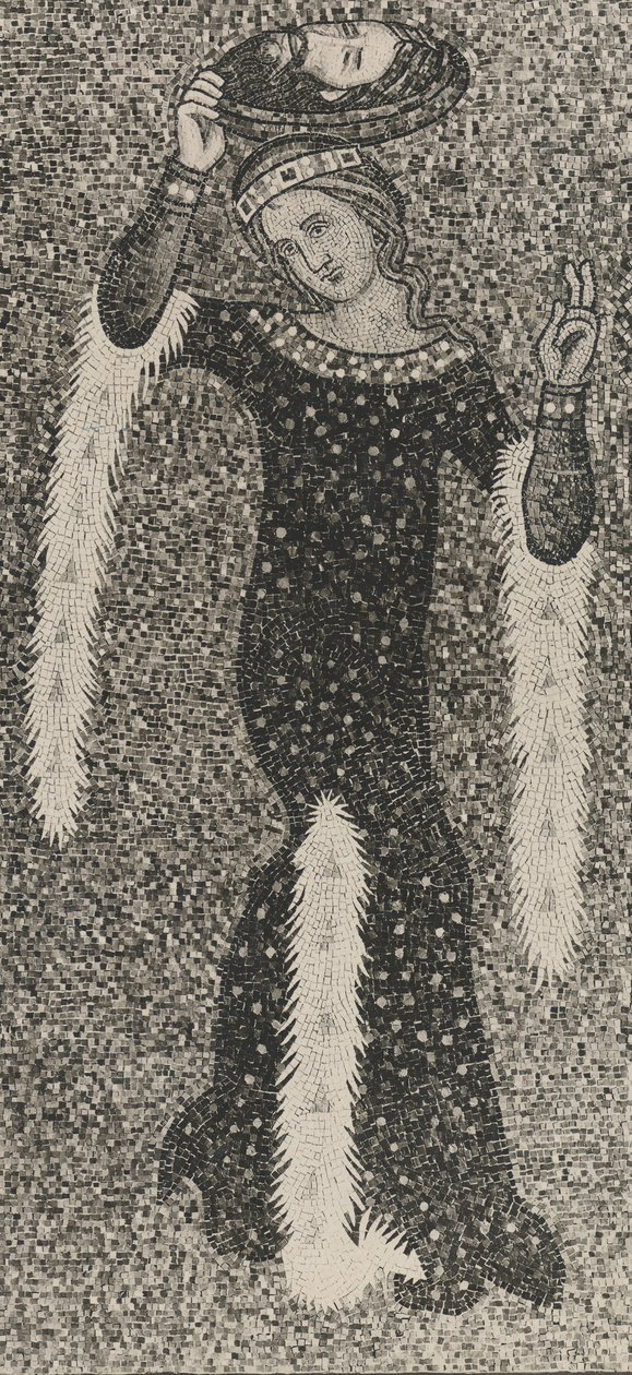 Salome, İtalyan, 20. yüzyılın başları orijinali 14. yüzyıla ait. by Unbekannt