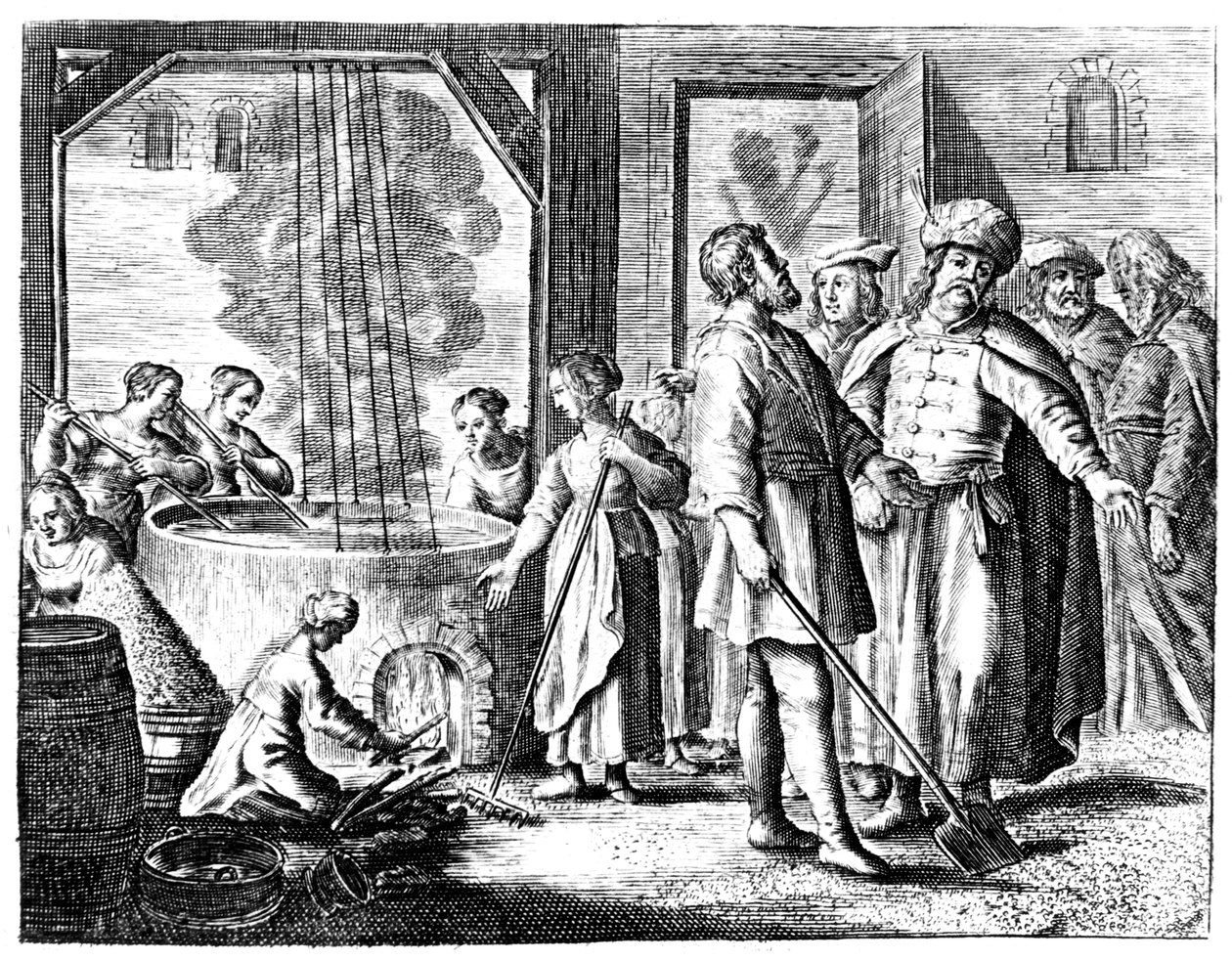 Tuz İşleri, Amsterdam, 1660 by Unbekannt