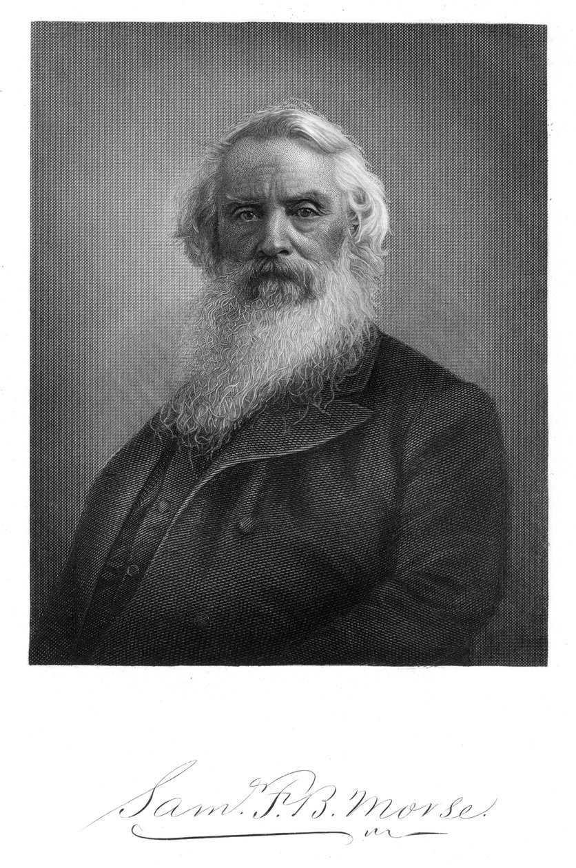 Samuel Finley Breese Morse, Amerikalı sanatçı ve mucit, 1896 by Unbekannt