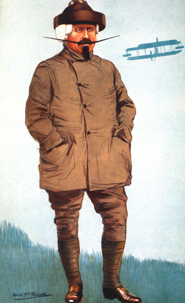 Samuel Franklin Cody 1862-1913, Amerika doğumlu İngiliz havacılık öncüsü by Unbekannt