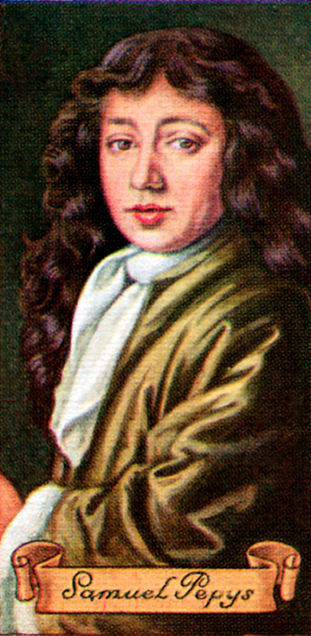 Samuel Pepys, bir dizi sigara kartından alındı, 1935 by Unbekannt