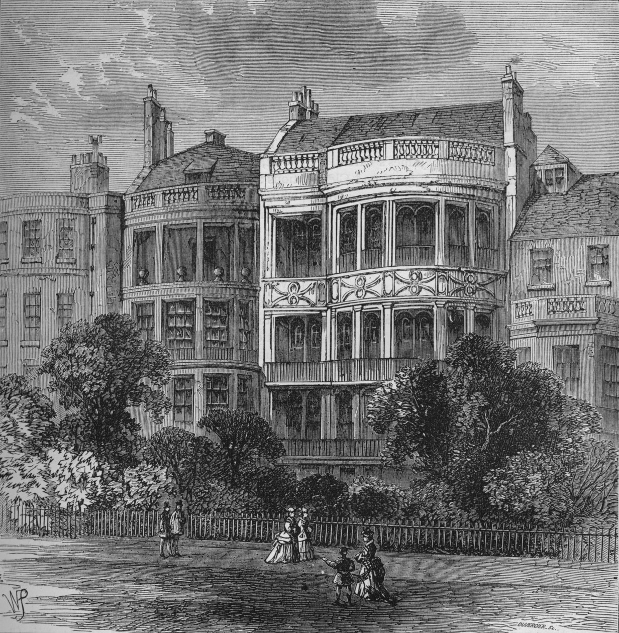 Samuel Rogers evi, Green Park önü, Westminster, Londra, c1854 1878 by Unbekannt