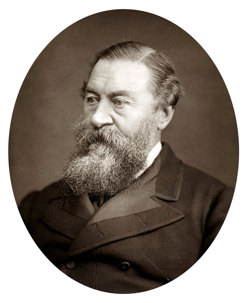 Samuel White Baker 1821-1893, İngiliz kaşif ve kölelik karşıtı kampanyacı, c1880 by Unbekannt