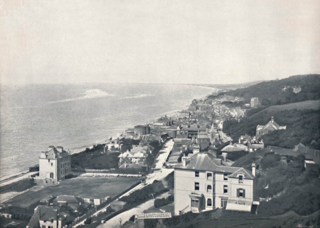 Sandgate - Yükseklerden Görünüm, 1895 by Unbekannt