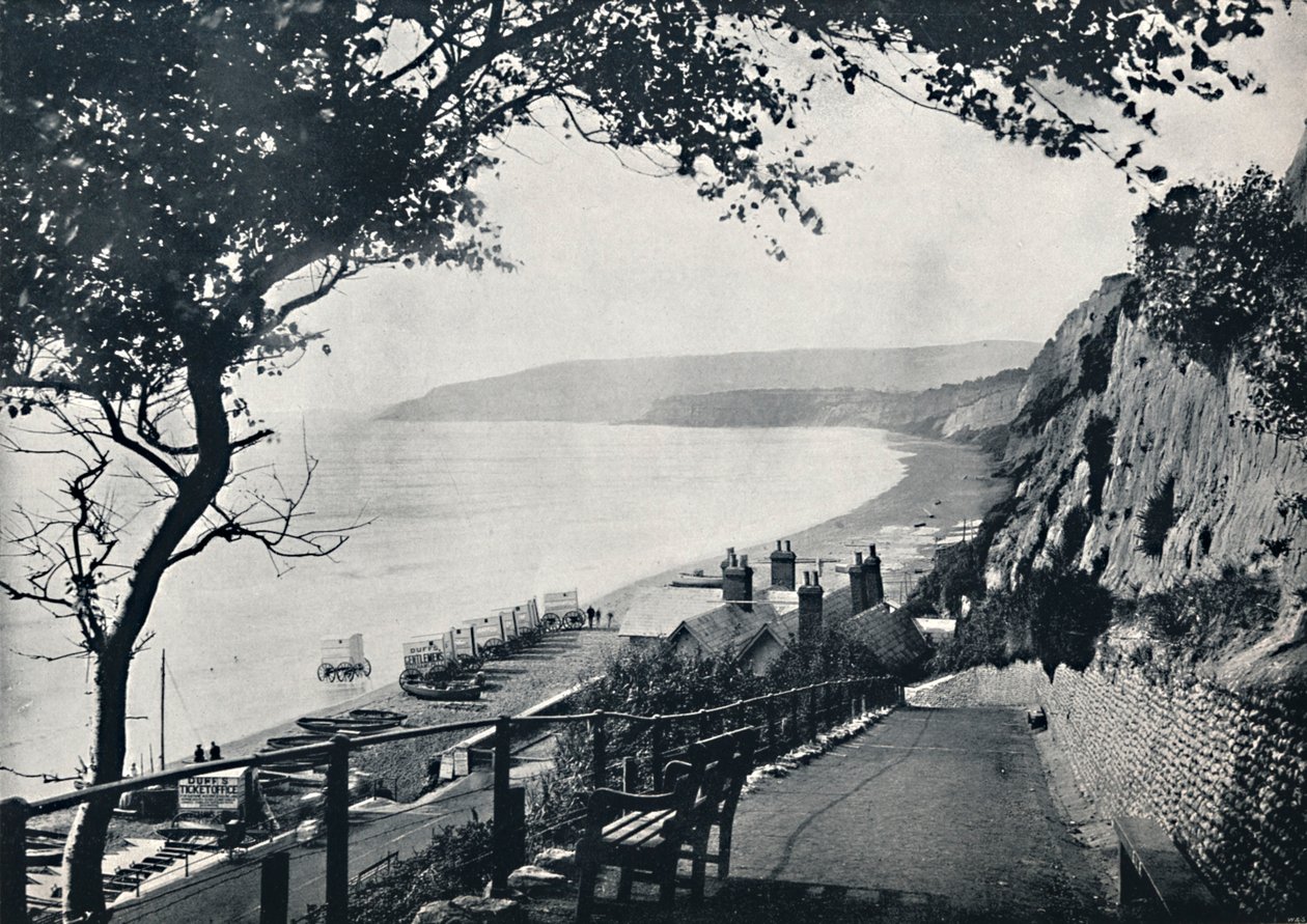Sandown - Yüzme Sahili, 1895 by Unbekannt