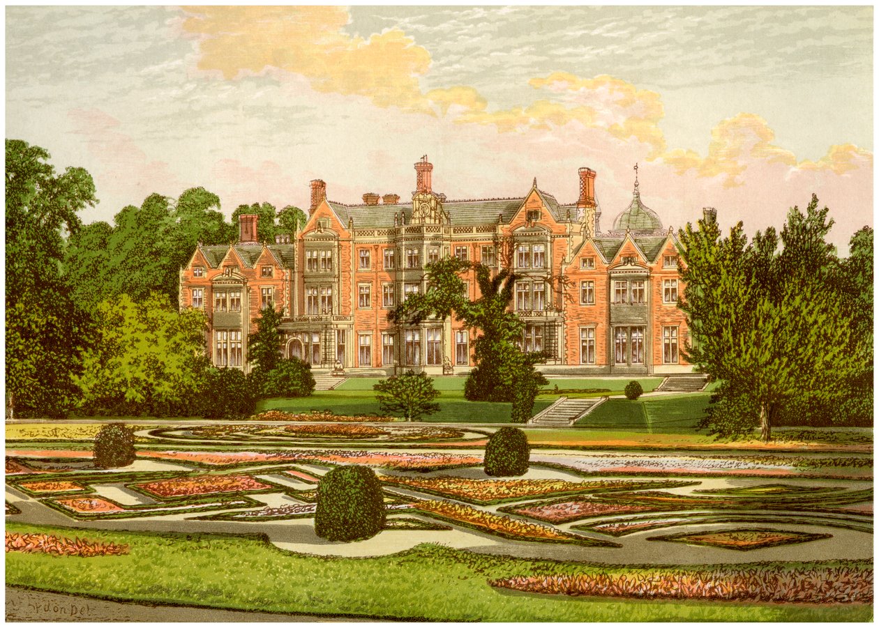Sandringham, Norfolk, Galler Prensi'nin evi, c1880 by Unbekannt