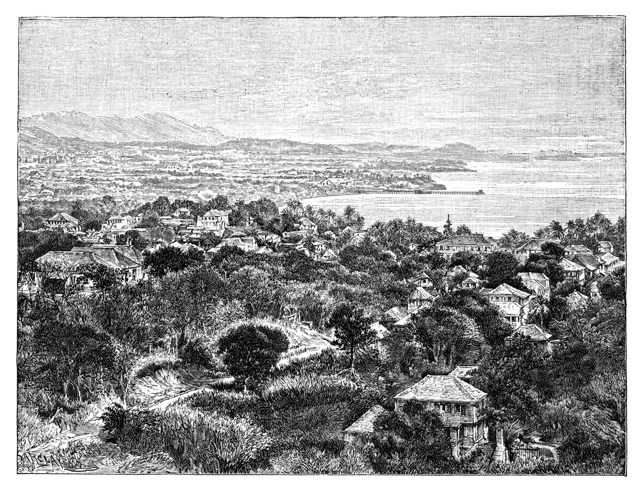 Santa Cruz Adası, c1890 by Unbekannt