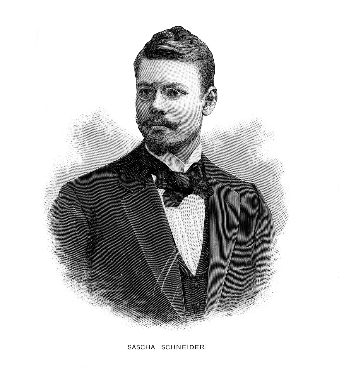 Sascha Schneider, Alman ressam ve grafiker, 1899 by Unbekannt