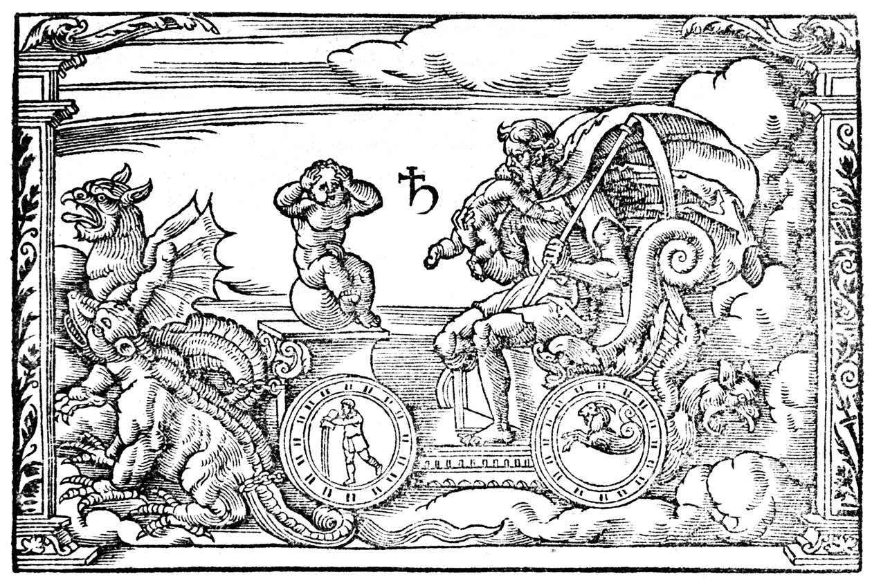 Satürn, Roma zaman tanrısı, 1569 by Unbekannt
