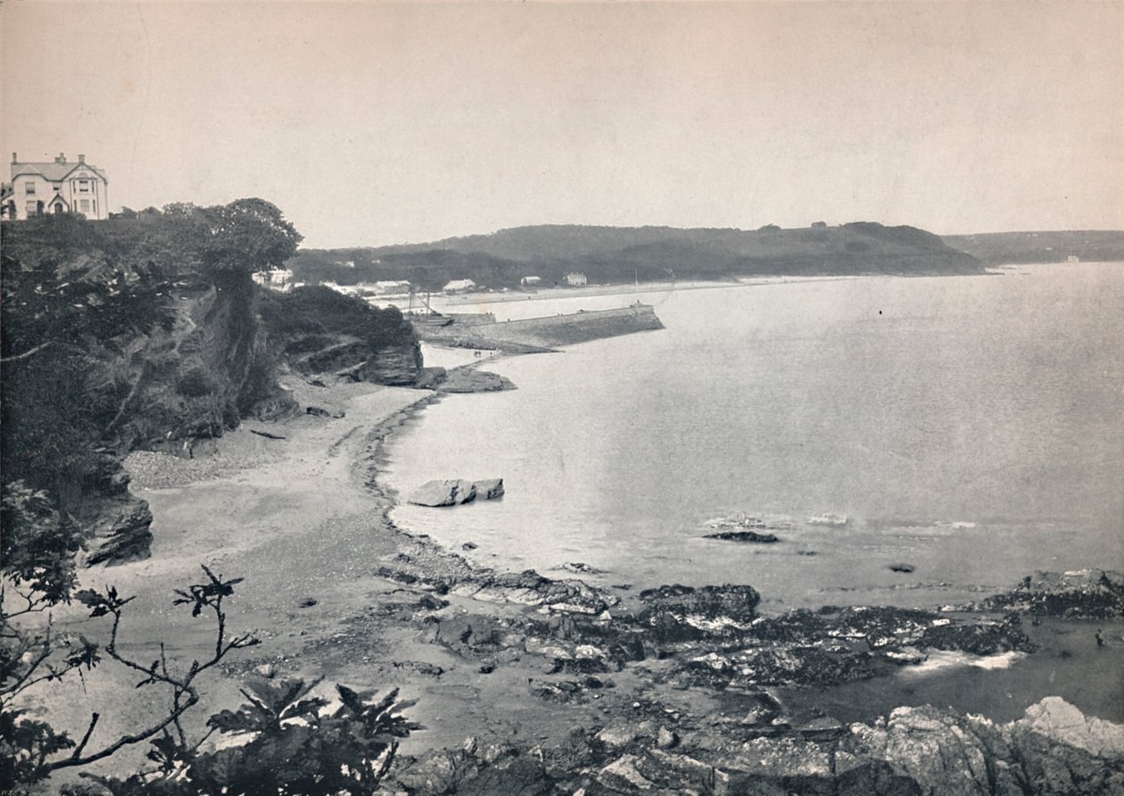 Saundersfoot - Körfezin Genel Görünümü, 1895 by Unbekannt