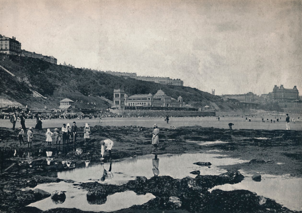 Scarborough - Kayalardan Görünüm, 1895 by Unbekannt