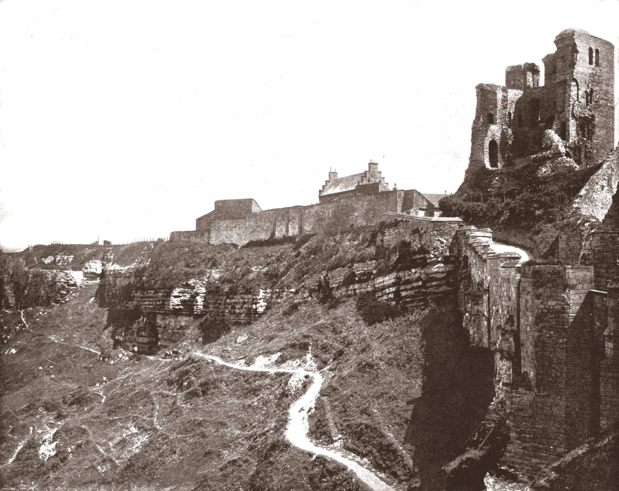 Scarborough Kalesi, Kuzey Yorkshire, 1894. by Unbekannt