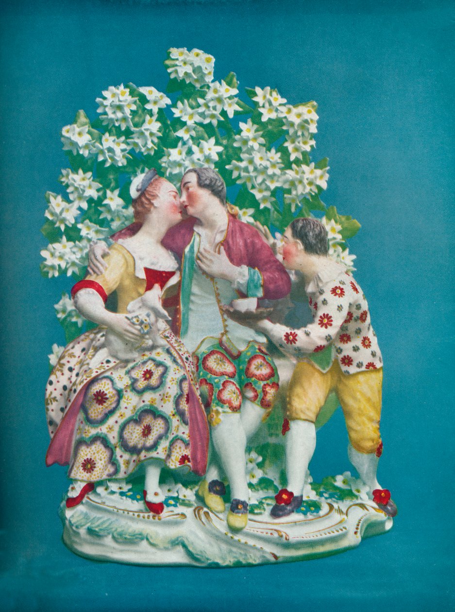 İtalyan Komedisinden bir sahne, c1770 by Unbekannt