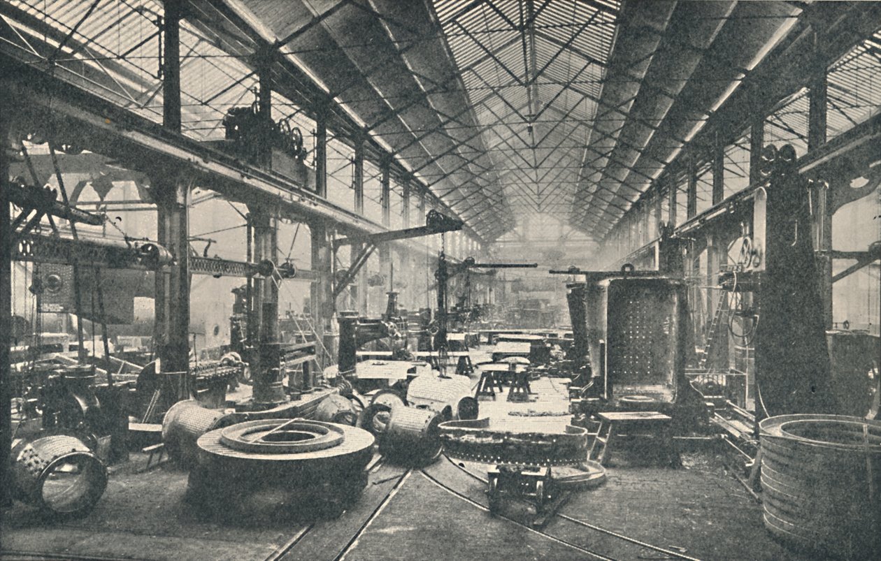 Bir Kazan dükkanındaki sahne, c1917 by Unbekannt