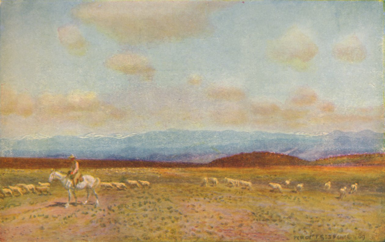 Avustralya Orta Ovalarında bir sahne, 1924 by Unbekannt