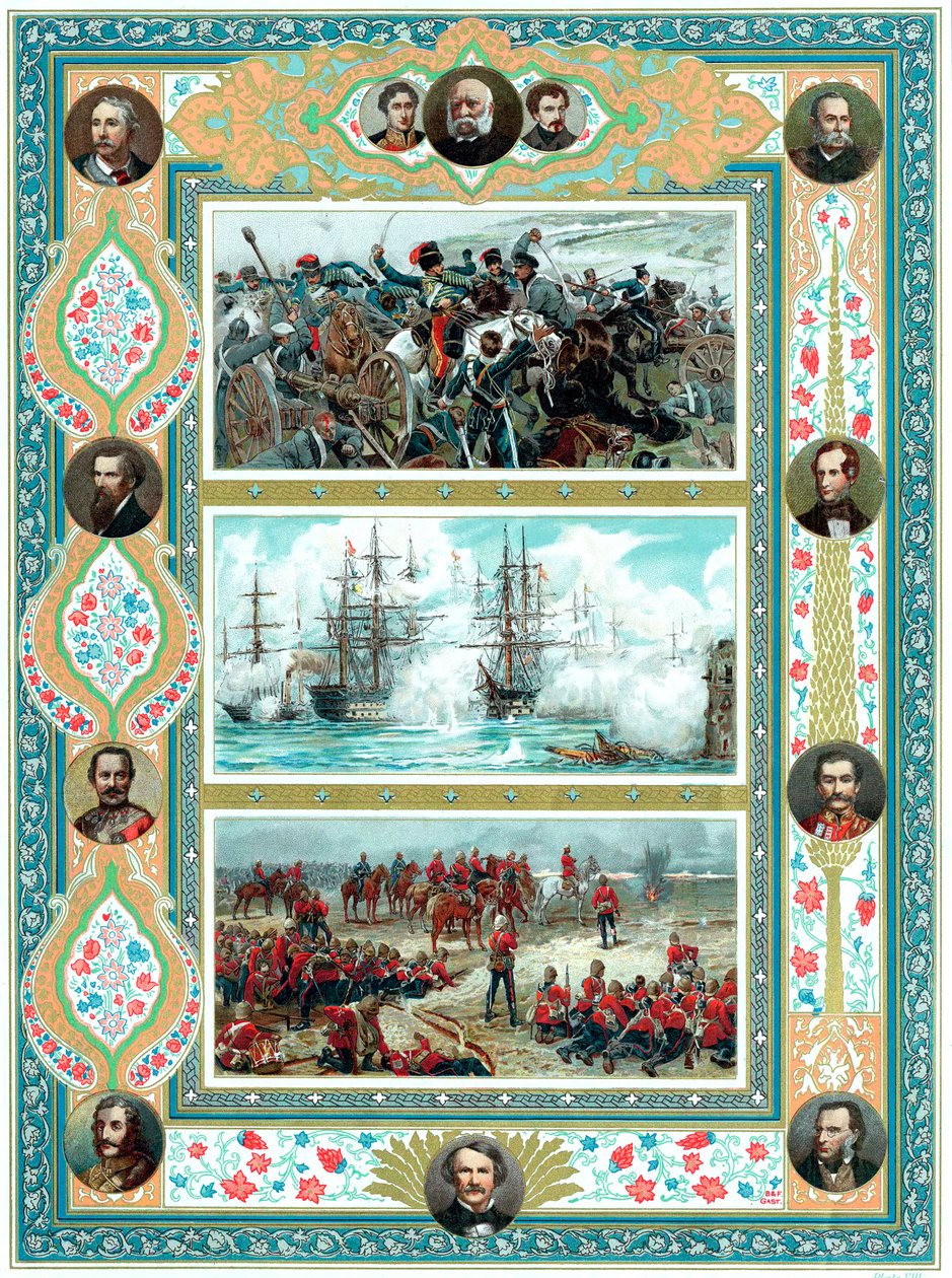 İngiliz askeri çatışmalarından sahneler, c1887 by Unbekannt