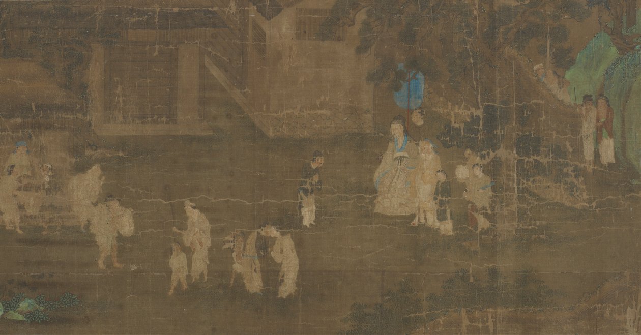 Ünlü Adamların Hayatlarından sahneler bölüm 1, Ming hanedanı, 16-17. yüzyıl. by Unbekannt