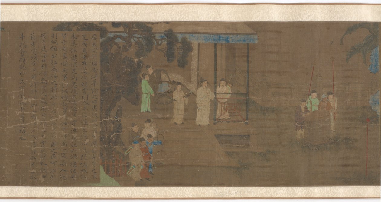 Ünlü Adamların Hayatlarından Sahneler Bölüm 2, Ming Hanedanlığı, 16-17. Yüzyıl. by Unbekannt