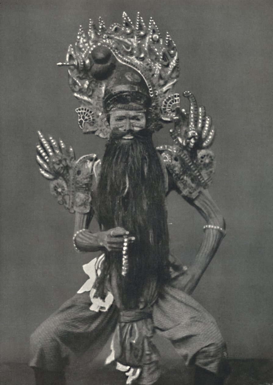Aktör Guruswamin, baş ruhani öğretmen, 1926 by Unbekannt