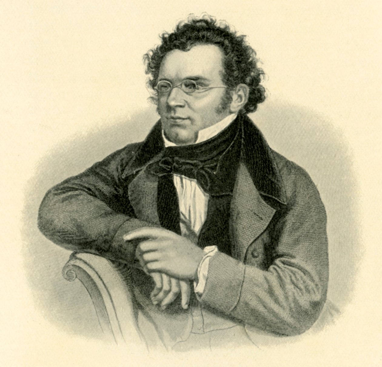Schubert, c1820s, 1907. by Unbekannt