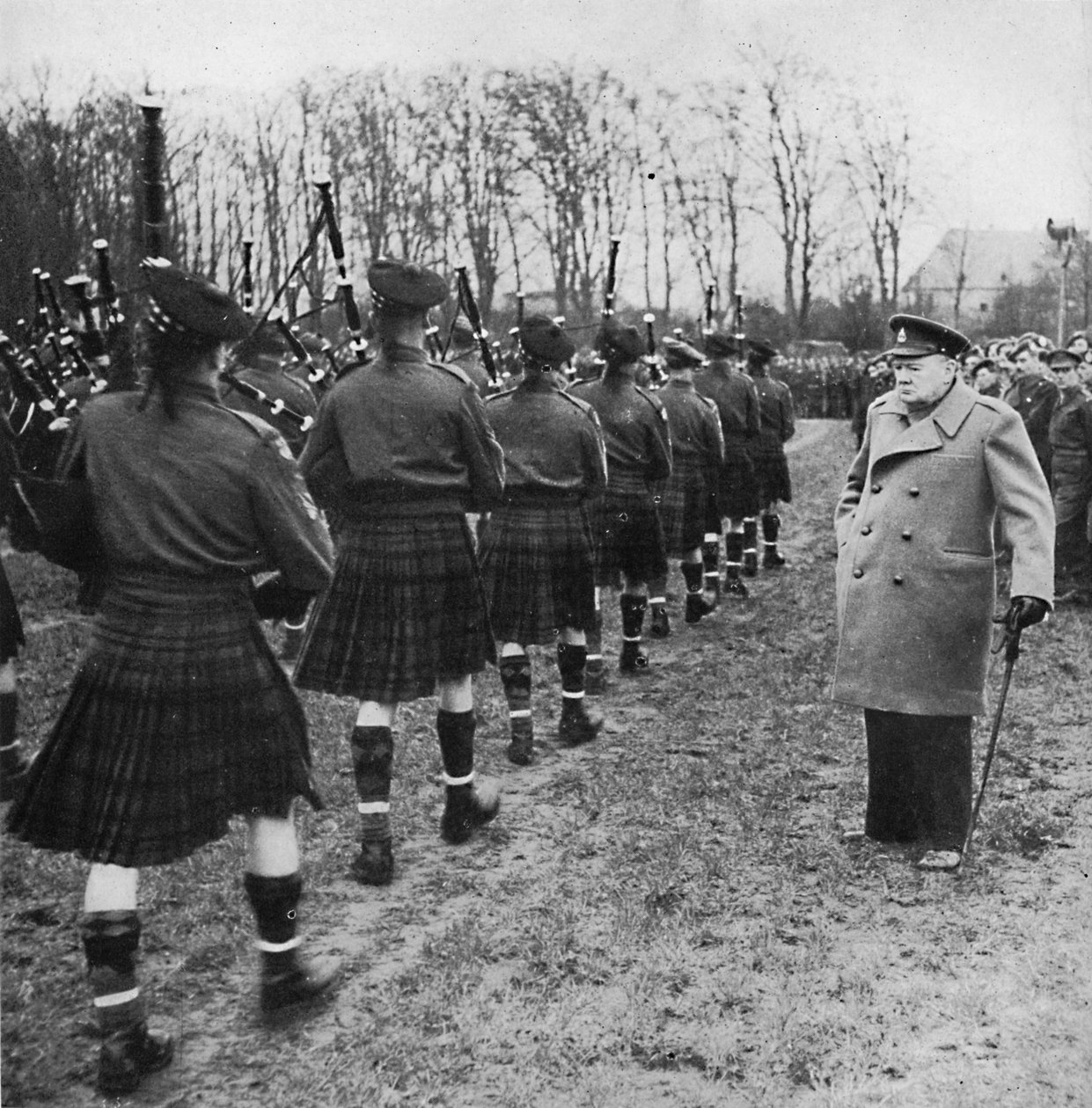 Alman topraklarında İskoç geçit töreni, 1945 by Unbekannt