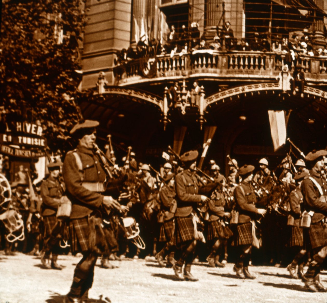 İskoç askerleri, 14 Temmuz 1919 by Unbekannt