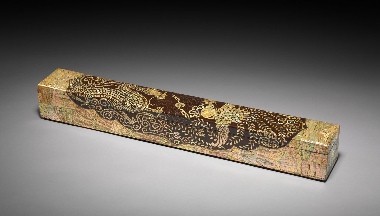 Dragon ve Phoenix Tasarımlı Scroll Box, 1700