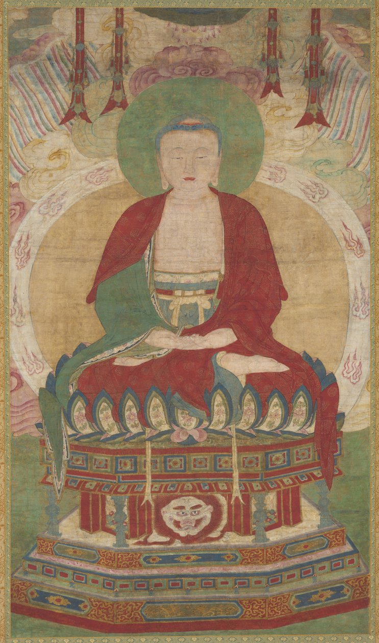 Oturan Amitabha, 1500